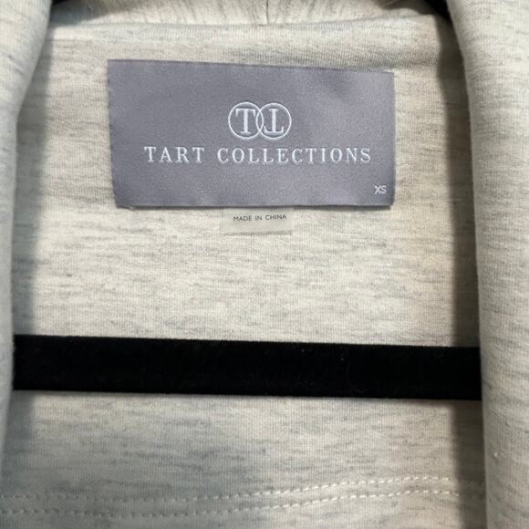 TART Nisha French Terry Blazer Jacket XS Neutral Beige Office Work Relaxed - Picture 6 of 15